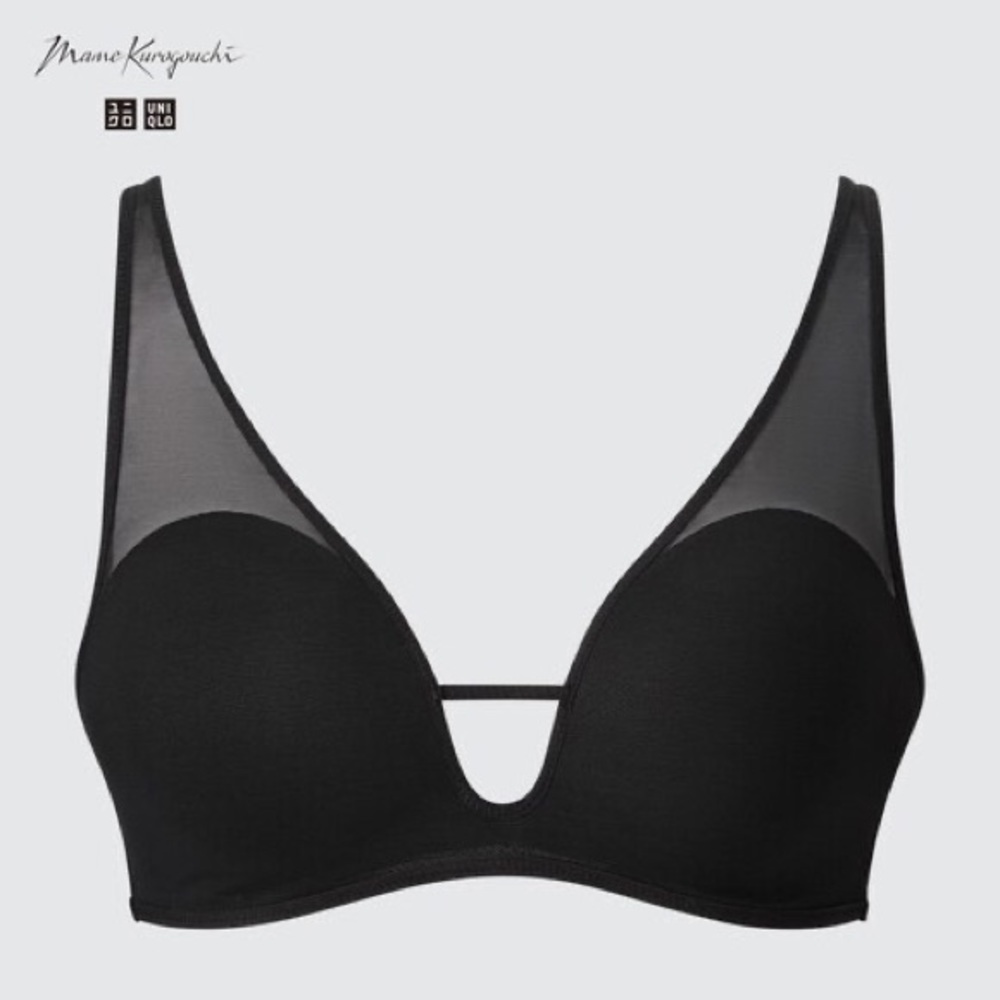 Mame Kurogouchi x Uniqlo Relax Wireless Bra